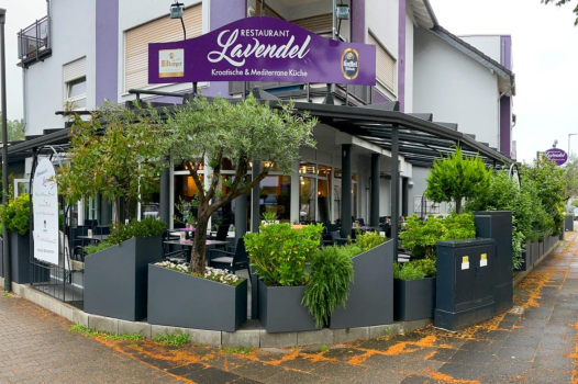 Restaurant Lavendel in Brühl, Kroatische Küche, Mittagstisch, Wintergarten, Biergarten