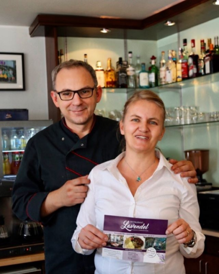 Ihre Gastgeber im Restaurant Lavendel in Brühl