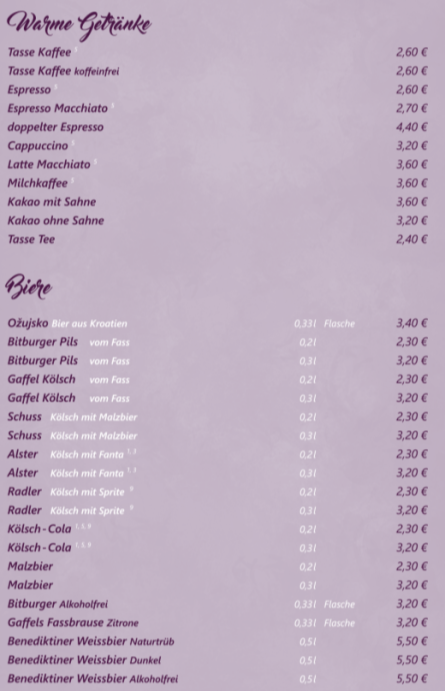 Essen & Trinken in Brühl wie in Kroatien - Kroatische Küche & Spezialitäten